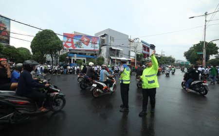 Polda Jatim Apresiasi Elemen Pekerja dan Mahasiswa,May Day di Jawa Timur Tertib dan Damai